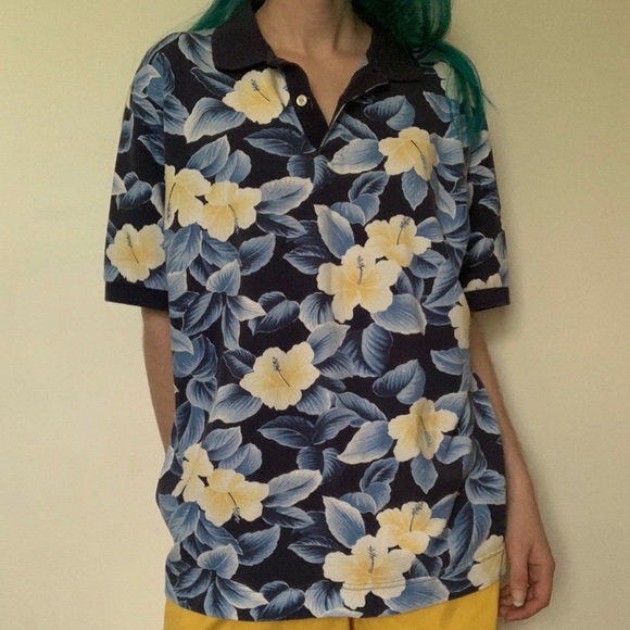 Nautica Teopical Vacation tropical Polo - Picture 2 of 4